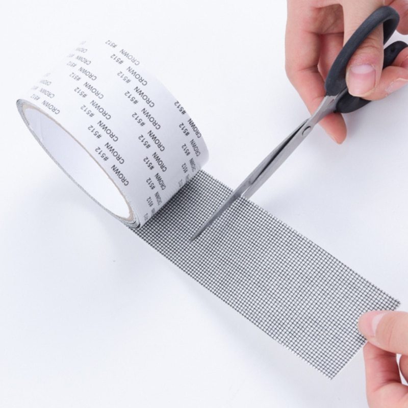 Screen Repair Tape Window Door Waterproof Patch Self-adhesive Super Fix Anti-Insect Door Mosquito Net Mesh Broken Holes Repair