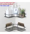 Bathroom Shelf Shower Shampoo Soap Organizer Triangle Cosmetic Free Punch Suction Wall Mounts Storage Rack for Kitchen Toilet