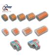 1/3/5/10/100pcs Universal Cable wire Connectors 222 TYPE Fast Home Compact wire Connection push in Wiring Terminal Block 2-8 Pin