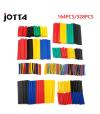 164pcs 328pcs 2:1  Heat Shrink Tube Kit Shrinking Assorted Polyolefin Insulation Sleeving Wire Cable 8 Sizes