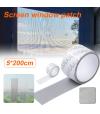 5*200cm Screen Repair Tape 3 Layer Strong Adhesive Mosquito Window Net Repair Patch Fiberglass Covering Tape for Tears Holes