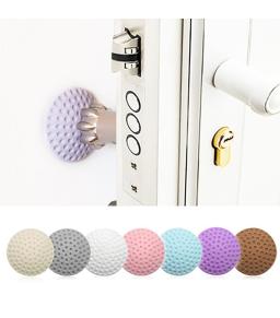 Deurstopper Protection Porte Pad Silicone Stopper Door Mute Stickers Hardware Bumper Wall Mat Door Stopper Silicon Rubber