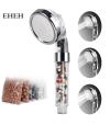 EHEH New Arrival 3 Modes SPA Shower Head High Pressure Saving Water Shower Nozzle Premium Bathroom Water Filter 4 Types