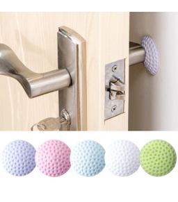 Soft Thickening Mute Rubber Pad To Protect The Wall Self Adhesive Stickers Door Stopper Golf Style Door Fender Home Products