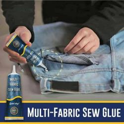 Original Mart Multi Fabric Sew Glue, Instant Sew Glue Bonding Liquid,  Ultra-Stick Fabric Glue for Clothing Permanent Washable (1Pc) : :  Home & Kitchen