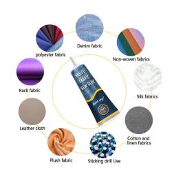Ultra-stick Sew Glue Kit Instant Fabric Leather Secure Stitch Liquid S